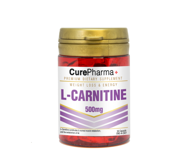 CurePharma CPE05 L-Cartinine 500mg Cap