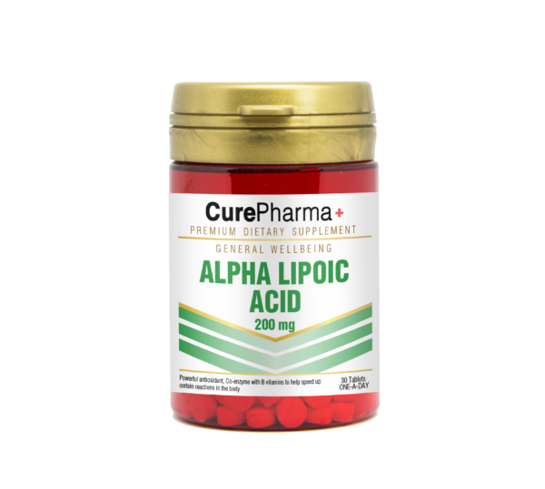 CurePharma CPG01 Alpha Lipoic Acid 200mg Tablet
