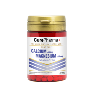 CurePharma CPJ10 Calcium 400mg, Magnesium 150mg, Vitamin D 2.5mg Tablet