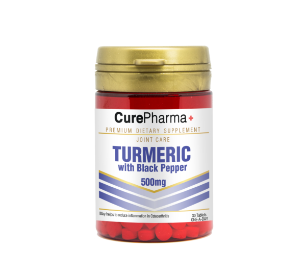 CurePharma CPJ11 Turmeric with Black Papper Tablet